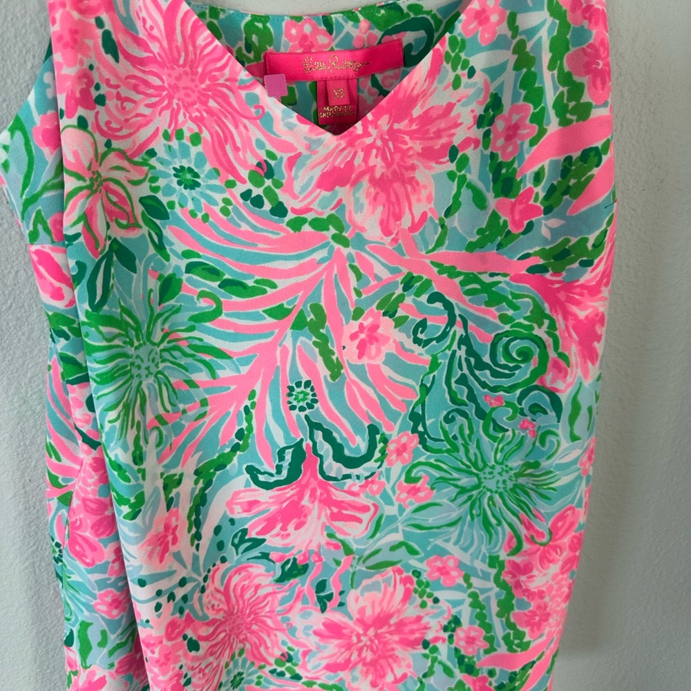Brand new Lilly Pulitzer silk tank top